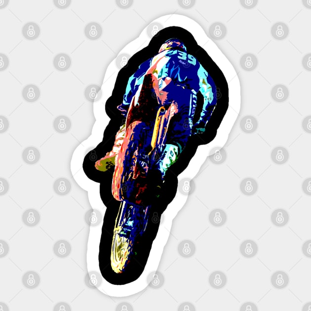 freestyle motocross enduro racing fmx Sticker by rickylabellevie